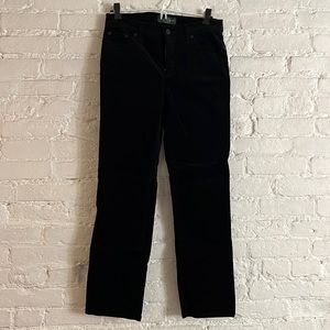 Ralph Lauren Corduroy Black Jeans NWOT